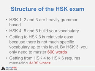 The HSK Exam | PPTX