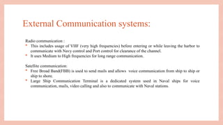 Advanced Navigation and Communication Systems in Marine Engineering | PPTX