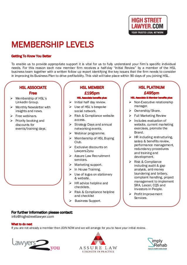 Membership Benefits Template Membership Benefits Template