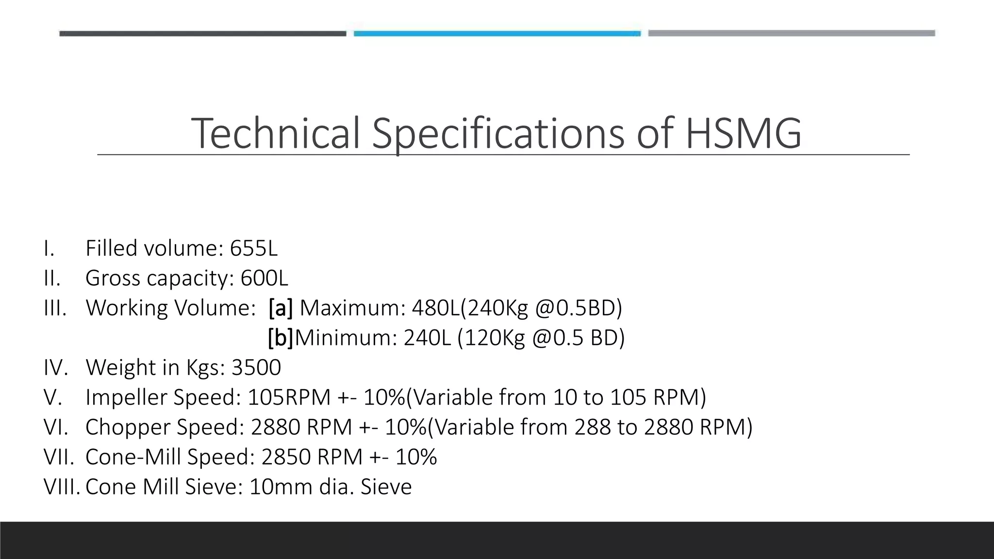 HSMG RMG High Shear Mixer Granulator | PPSX