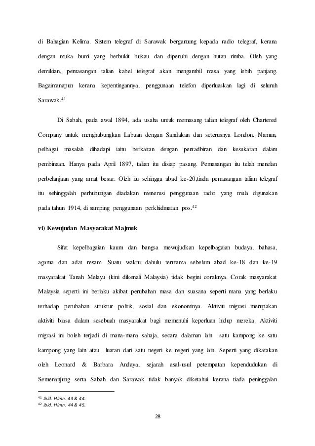 SOSIOEKONOMI PADA ZAMAN KOLONIAL