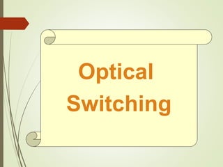 TCP/IP performance over Optical Fiber | PPT