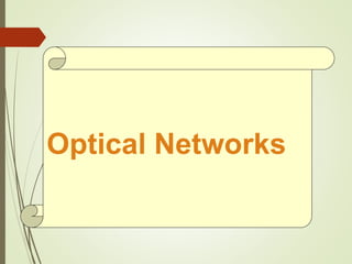 TCP/IP performance over Optical Fiber | PPT