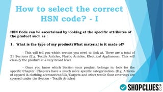 HSN Code merchant PDF
