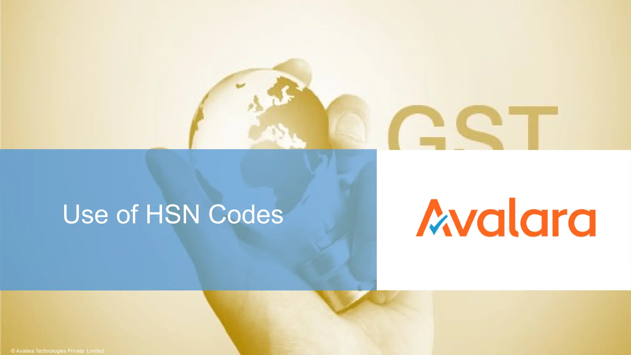 PPT on HSN Codes for educational purposes | PPT