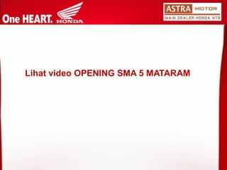 Lihatvideo OPENING SMA 5 MATARAM  