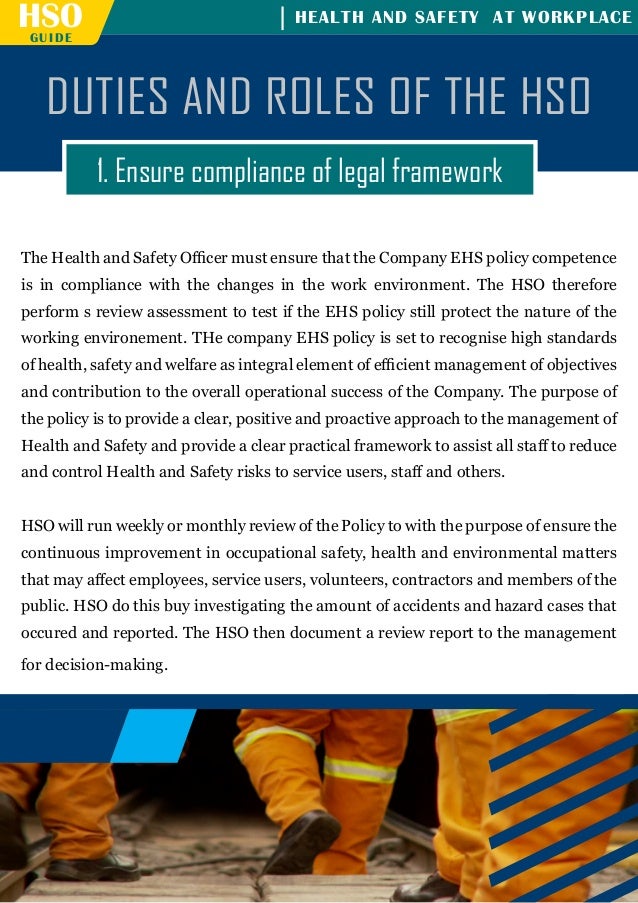 HEALTH & SAFETY OFFICER GUIDE