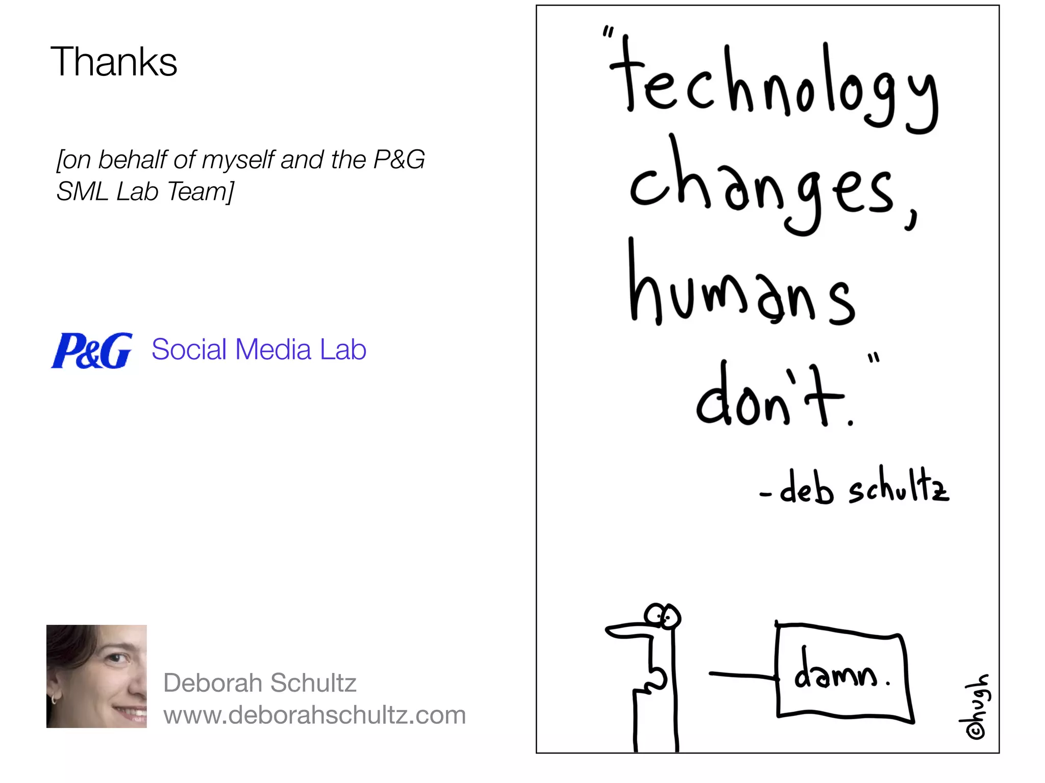 Overview of the  P&G Social Media Lab