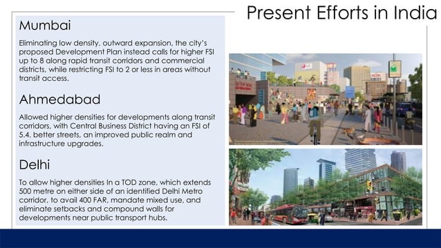 Transit Oriented Development - TOD - Human Settlement Planning ...