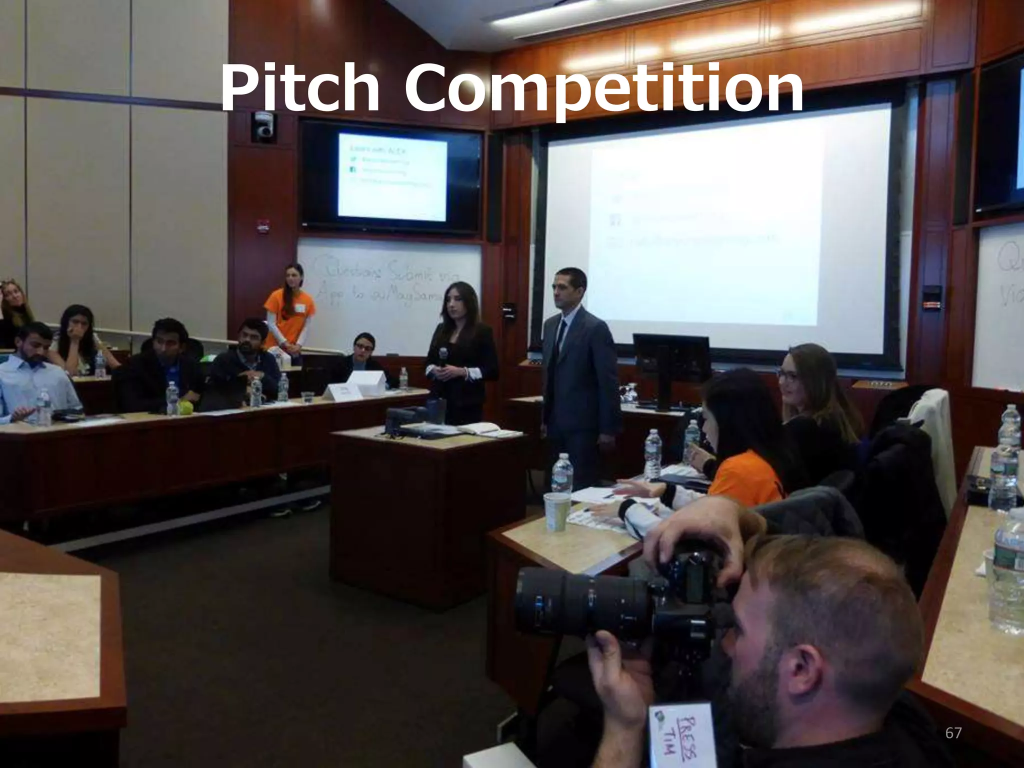 Pitch Competition
67
 