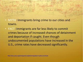 Info on Undocumented Immigrants