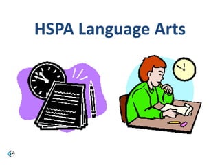 HSPA Language Arts 