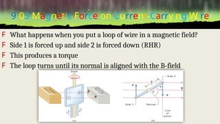 Physics 09 Magnetism.pptx it's explain what concept of magnetism | PPTX