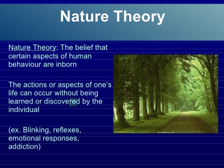 Nature Vs Nurture The Theory Of Serial