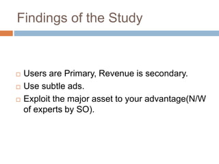 Stack overflow growth model | PPTX