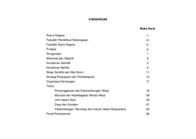 Hsp Sains Tingkatan 2