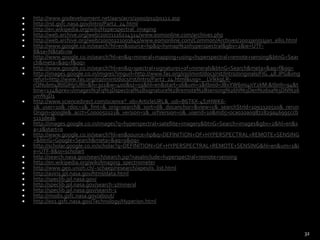 Main objective : to help improve our understanding of global dynamics and processes occurring on the land, in the oceans, and in the lower atmosphere.