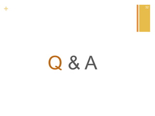 +
Q & A
32
 