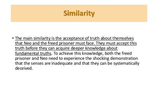 Descartes similarity thesis