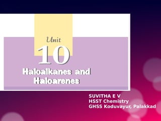 S
SUVITHA E V
HSST Chemistry
GHSS Koduvayur, Palakkad
 