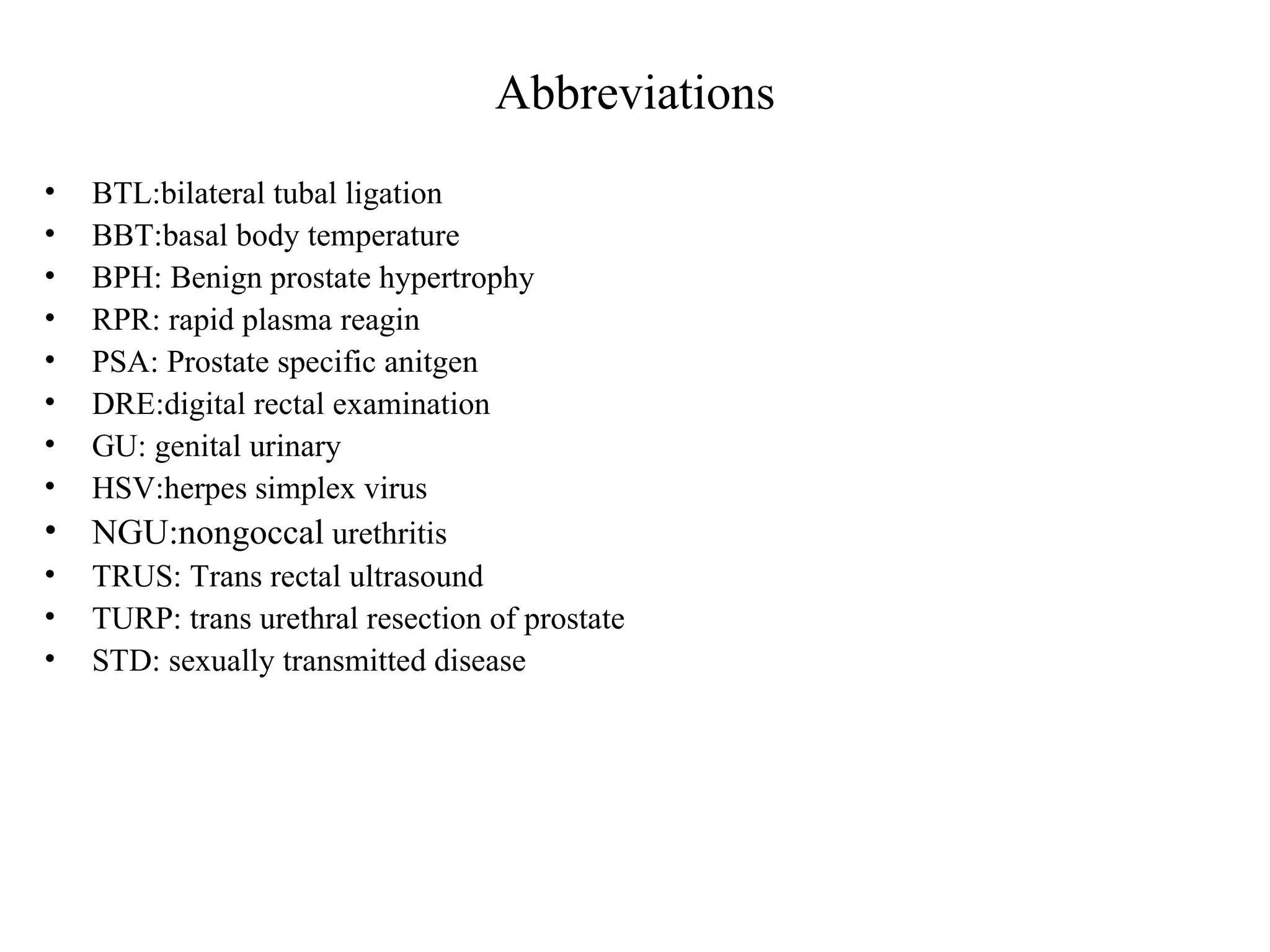 Male Reproductive System | PPT