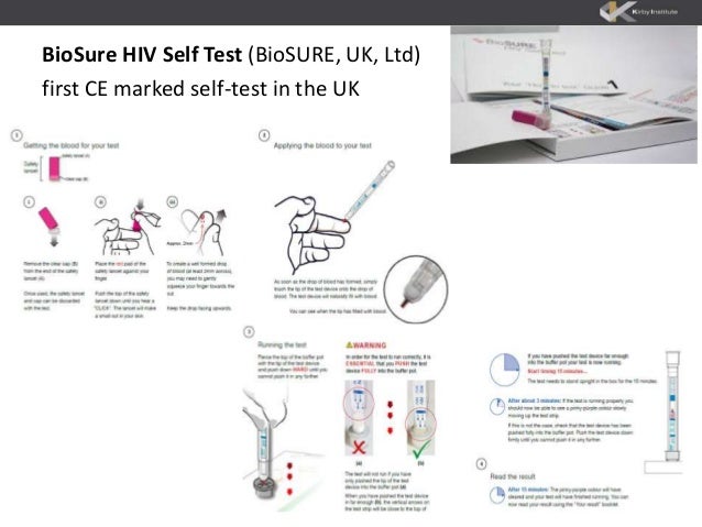 test oral performance HIV self testing