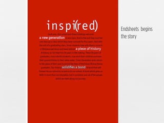 Endsheets begins
the story

 