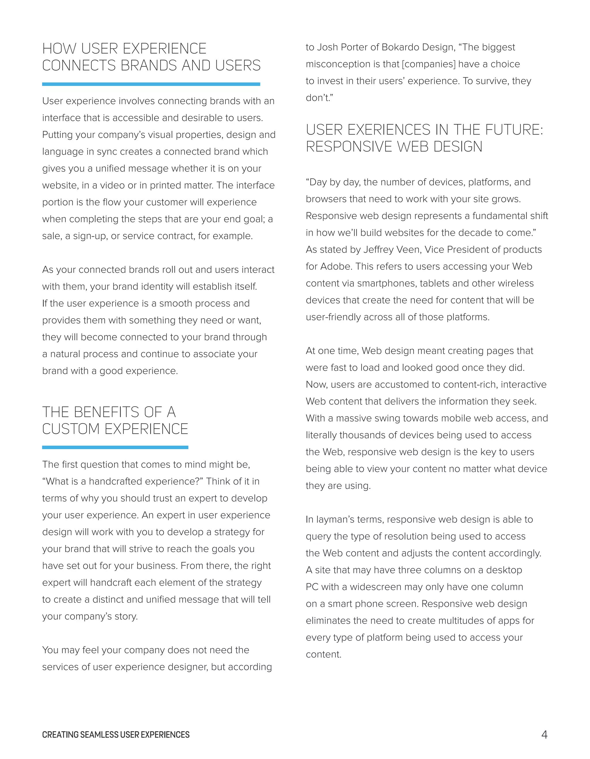 Creating Seamless User Experiences In Website Design Pdf Creating Seamless User Experiences In Website Design Pdf