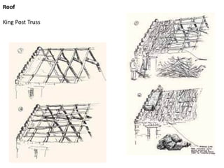 Roof
King Post Truss
 