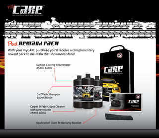 MY
HIGH PERFORMANCE VEHICLE PROTECTION
 