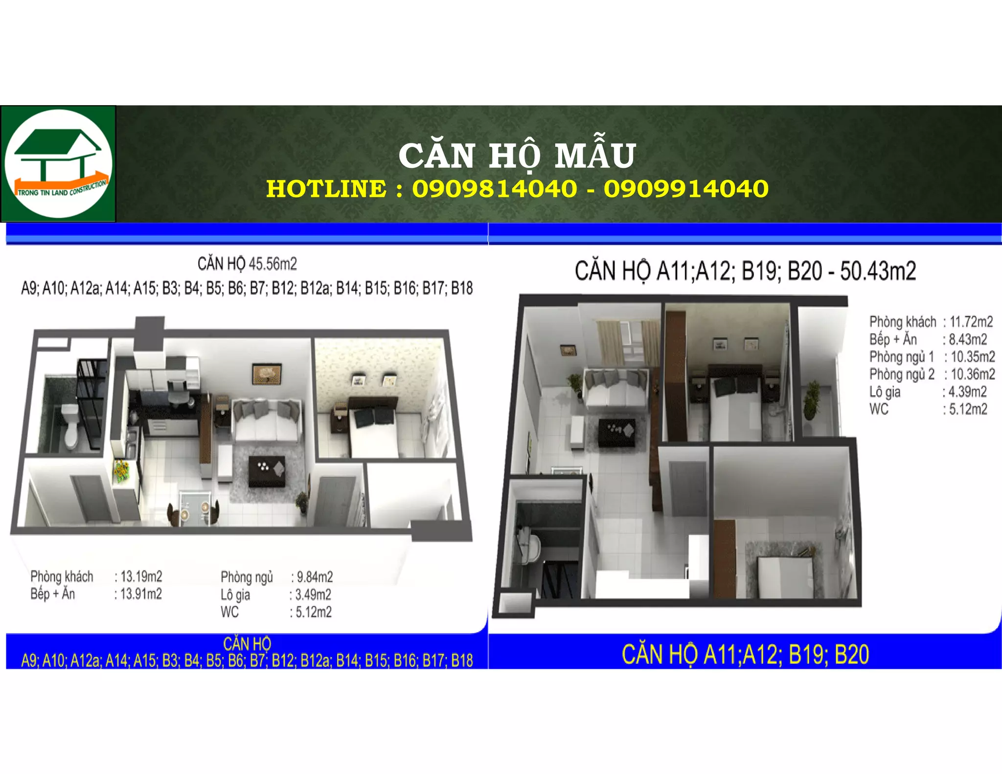 CĂN HỘ MẪU
HOTLINE : 0909814040 - 0909914040

 