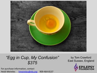 “Celtic Serving” $95 by Jennifer Cornett 
Hermitage, Tennessee 
Ceramic 10 x 2 
For purchase information, contact 
Heidi Meireles hmeireles@efa.org 909-464-8137 
 