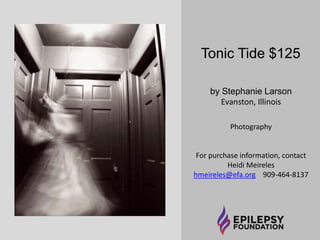 Whale Works $925 by Kevin Kelley 
Las Vegas, Nevada 
Metal 2x3 
For purchase information, contact 
Heidi Meireles hmeireles@efa.org 909-464-8137 
 