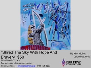 Sitting Still SOLD by Sherry Moore 
Palm Beach Gardens, FL 
Watercolor, Pencil 8x10 
For purchase information, contact 
Heidi Meireles hmeireles@efa.org 909-464-8137 
 