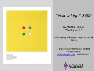 “Poppies at Night” 
$50 
by Tanya Bhatia 
Lisle, Illinois 
Acrylic 8x10 
For purchase information, contact 
Heidi Meireles 
hmeireles@efa.org 909-464-8137 
 