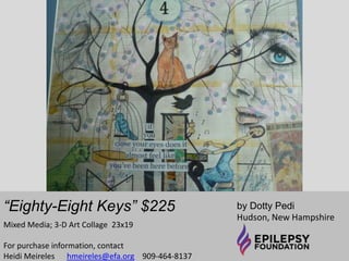 “Cloud” SOLD 
by Andrew Ortiz 
Arlington, Texas 
Archival Pigment Print/Photography 
20x29 
For purchase information, contact 
Heidi Meireles 
hmeireles@efa.org 909-464-8137 
 