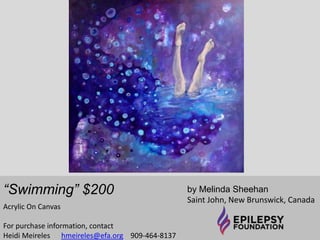 “Top Notch” $1,650 
by Renee Russo 
New Bedford, Massachusetts 
Mixed Media 
18x24 
For purchase information, contact 
Heidi Meireles 
hmeireles@efa.org 909-464-8137 
 