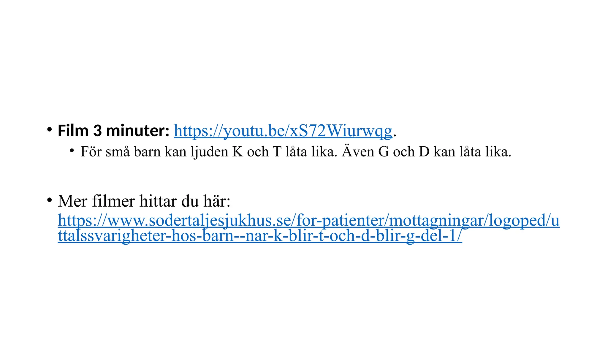 Barns språk- och kommunikationsutveckling | PPTX