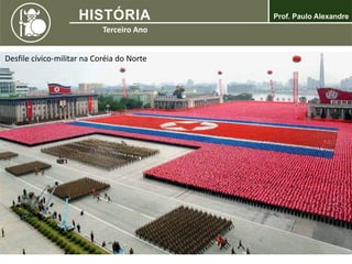Desfile cívico-militar na Coréia do Norte
 