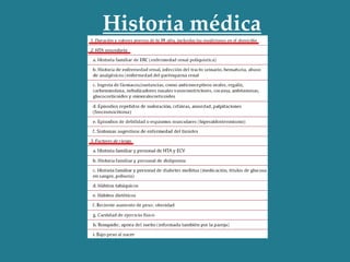 Historia médica
 