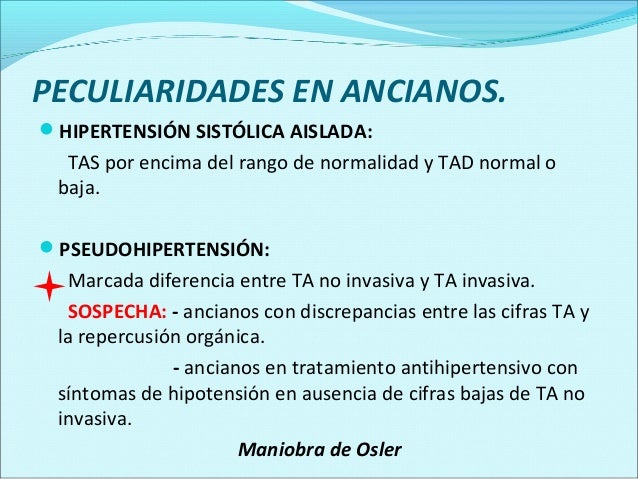 que es una hipertensión experiencia