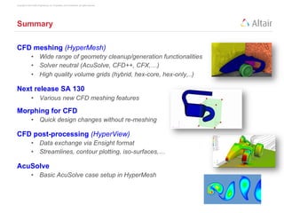 CFD and more with Acusolve and HyperWorks | PDF