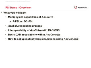CFD and more with Acusolve and HyperWorks | PDF