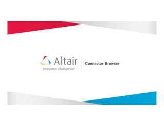 Connector Browser
Innovation Intelligence®
 