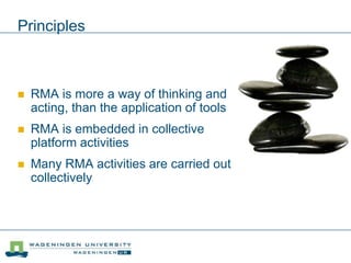 Reflexive monitoring in action