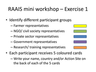 Agricultural innovation