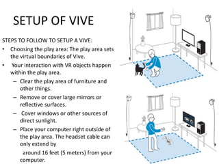 Vive Setup Htc vive | PPTX