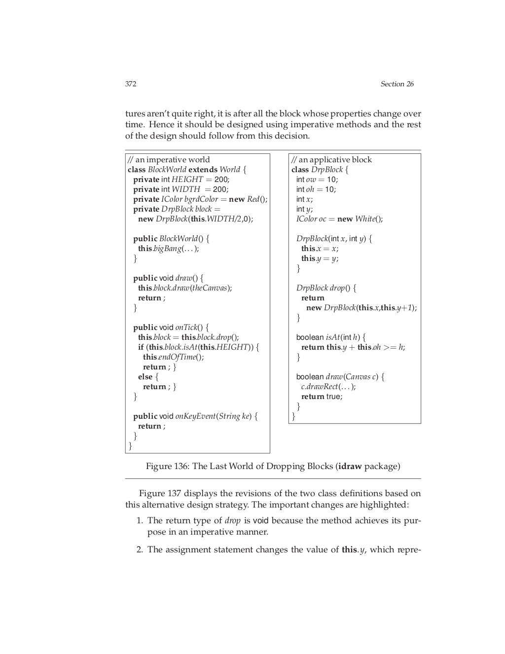 how to design classes