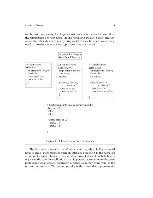 how to design classes