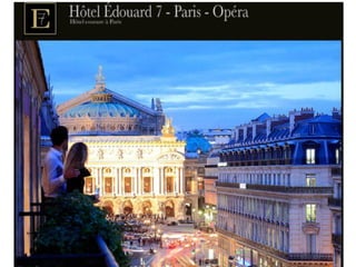 Hôtel edouard 7   paris